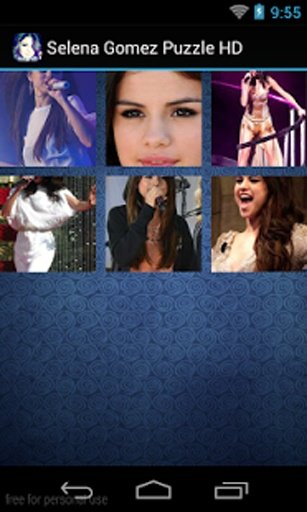 Selena Gomez Puzzle HD Game截图6