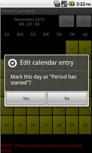 Period and Ovulation Tracker截图7