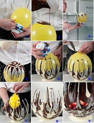 Make Balloon Chocolate Bowls截图1