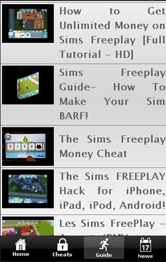 The Sims FreePlay Cheats截图1