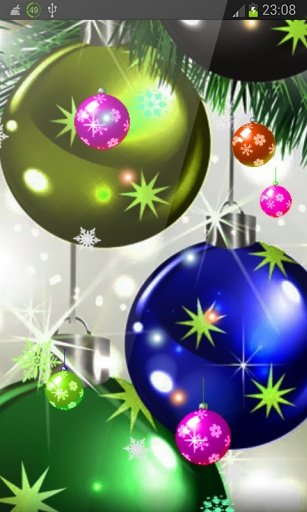 Christmas Lights 3d Ice Xmas截图1