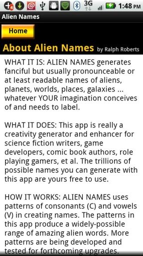 Alien Names截图4