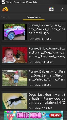 Android Free Video Downloader截图1