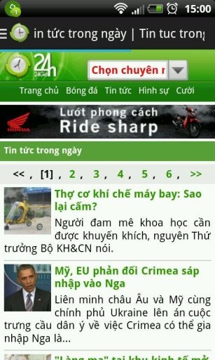 B&aacute;o mới 24h ( tin tuc 24H )截图9