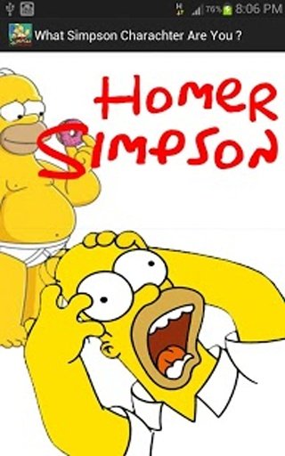 What Simpsons Character R U ?截图1