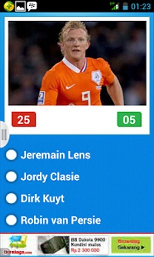 Soccer Players Quiz World Cup截图4