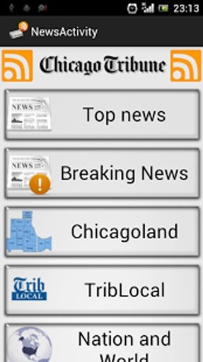 Chicago Tribune RSS截图2