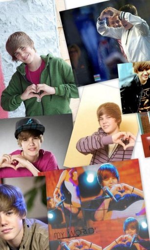 Justin Bieber Photo Collage截图1