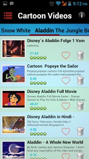 Disney Cartoon Videos 1截图6