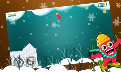 Monster Ski : Winter Skiing截图2