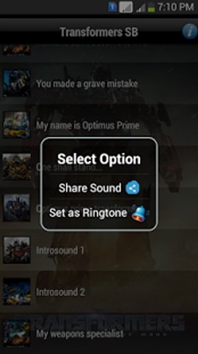Transformers Soundboard截图1