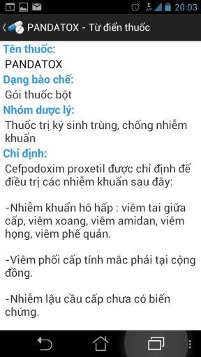 Từ điển thuốc截图3