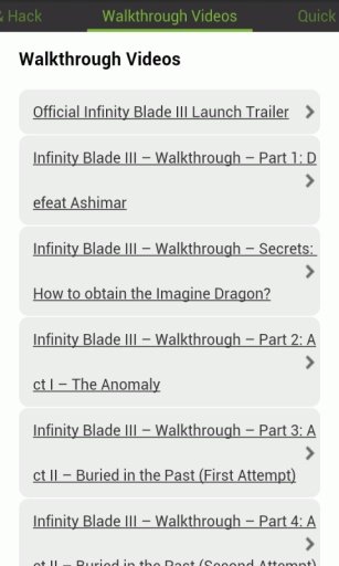 Infinity Blade 3 Cheats Guide截图3