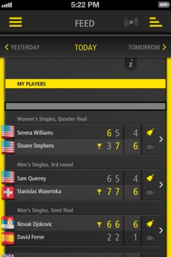 Tennis Live Scores 2014截图3