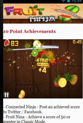 Fruit Ninja Top Cheats截图1