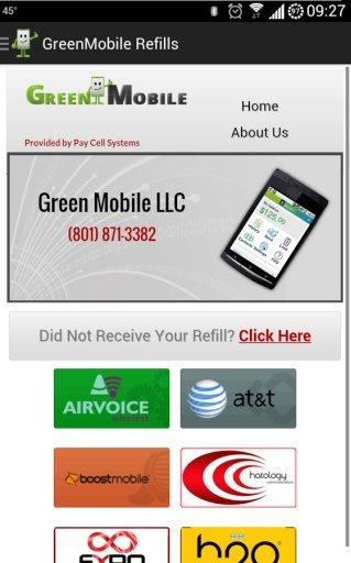 Green Mobile Refills截图5