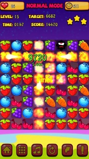 Amazing Fruit Swipe截图2