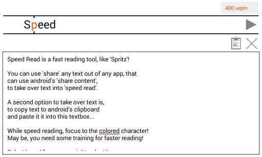 Speed Read inspired by Spritz!截图7