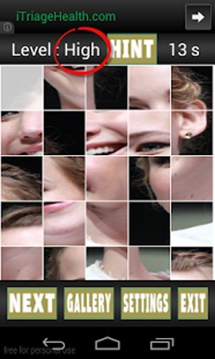 Jennifer Lawrence Puzzle Games截图7