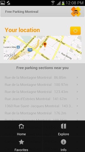 Free Parking Montreal截图1