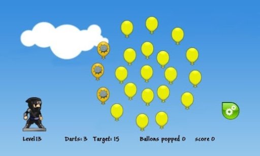 Ninja Balloons 2截图2