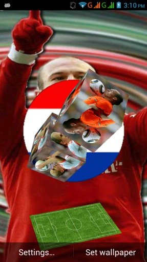 Arjen Robben 3D Live Wallpaper截图2