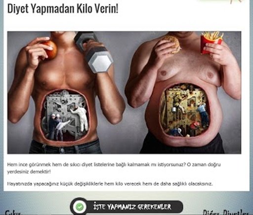 Diyet Yapmadan Kilo Verin截图2