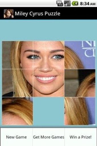 Miley Cyrus Game Puzzle截图1