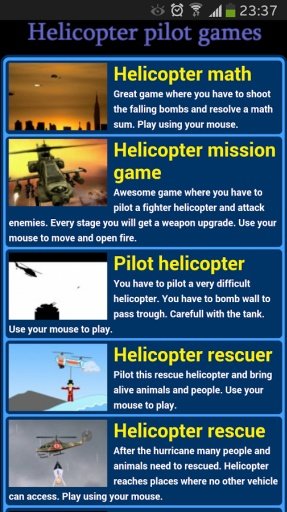 Helicopter pilot games截图3