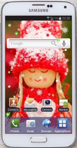 Winter Dolls live Wallpaper截图1