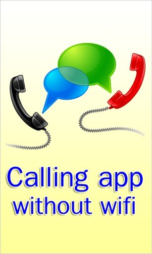 Calling App Without Wifi截图1