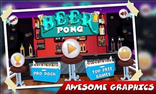 Beer Pong HD FREE截图8