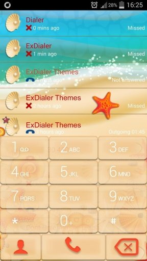 ExDialer海滩截图1