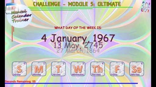 Mental Calendar Trainer Free截图3