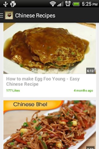 Chinese recipes food cookbook截图6