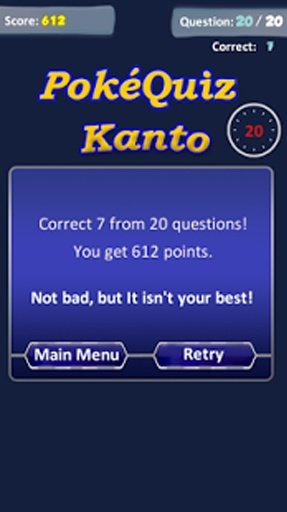 Pokemon Quiz - Kanto截图4