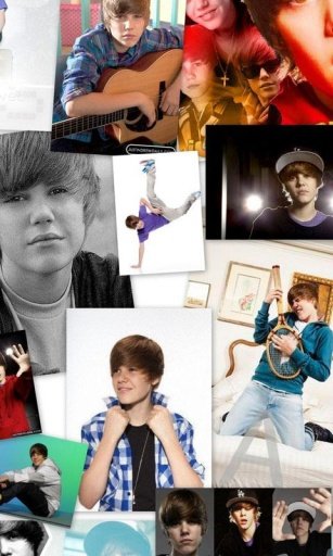 Justin Bieber Photo Collage截图4