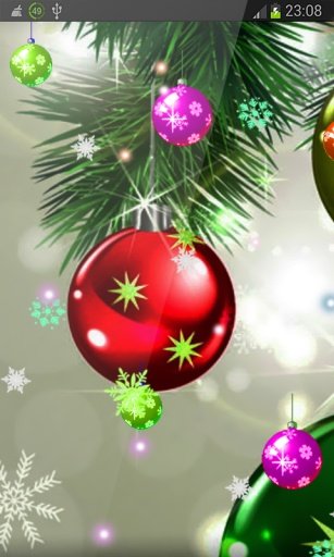 Christmas Lights 3d Ice Xmas截图3