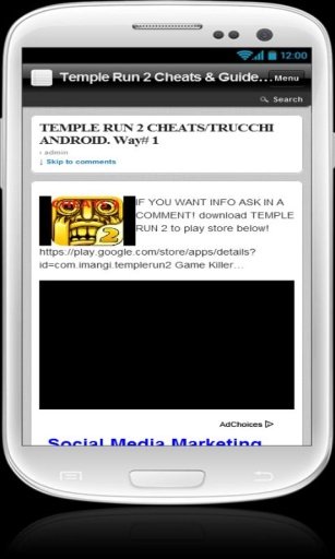 Temple Run 2 Cheats Tips Video截图1