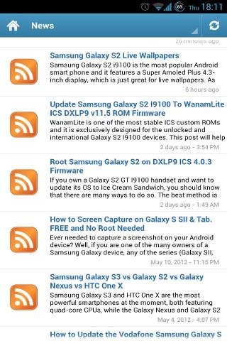 Samsung Galaxy S2 News截图1