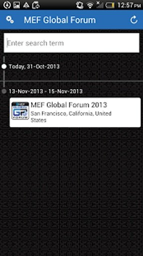 MEF Global Forum 2013截图2