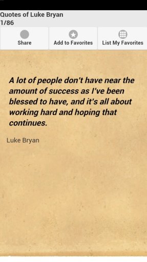 Quotes of Luke Bryan截图1