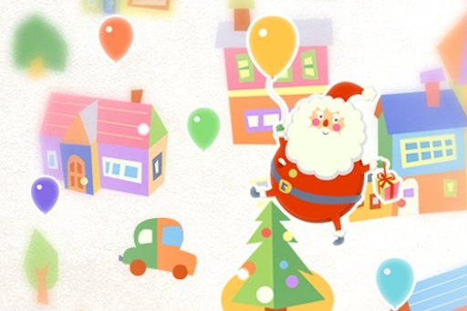 Balloon Santa LWP Trial截图4