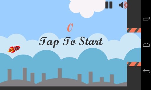 Flappy Rocket HD截图1