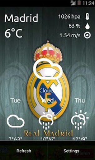 Real Madrid Weather截图5