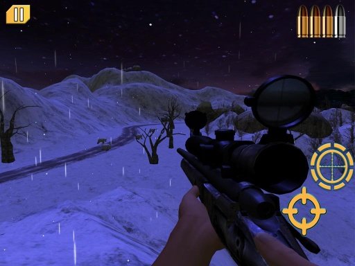 Winter Hunt Sniper Shooting 3D截图6