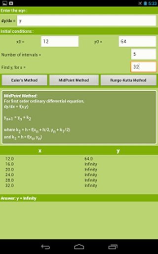 ODE Solver Lite截图2