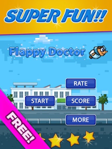 Flappy Doctor - Flap Fly New 2截图2