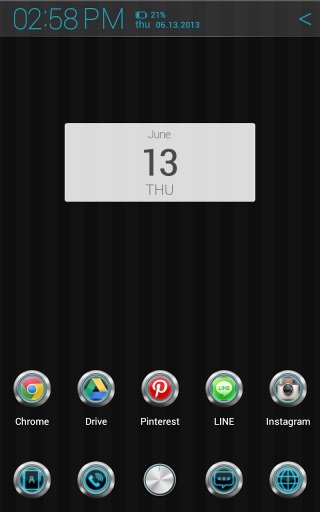 Dark Night Atom theme截图6