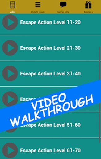 Escape Action Cheats &amp; Guide截图9